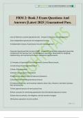 FRM 2&colon; Book 3 Exam Questions And Answers &vert;Latest 2025 &vert; Guaranteed Pass