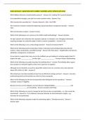 BCOR 360 EXAM 1 QUESTIONS WITH CORRECT ANSWERS LATEST UPDATE 2025-2026