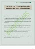 HUM 252 Test 3 Exam Questions And Answers &vert;Latest 2025 &vert; Guaranteed Pass&period;