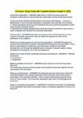 CAI Exam -Study Guide with Complete Solution Graded A&plus; 2025