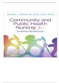 &lbrack;Test Bank&rsqb; FOR COMMUNITY AND PUBLIC HEALTH NURSING 3 rd EDITION