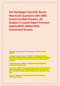  S13 Standpipe Test&vert;120&plus; Brand New Exam Questions with 100&percnt; Correct verified Answers&comma; All Graded A&plus;&vert;Latest Expert Premium Update&lpar;2025-2026&rpar;&vert;100&percnt; Guaranteed Success&period;
