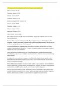 CCTN values and info Test Questions with Correct Answers Latest Update 2025