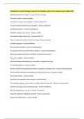 Introduction to marine biology crossword Test Questions with Correct Answers Latest Update 2025