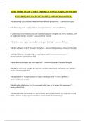 B250A Module 1 Exam &lpar;Critical Thinking&rpar; &vert; COMPLETE QUESTIONS AND ANSWERS &vert; 2025 LATEST UPDATED &vert; ALREADY GRADED A&plus;