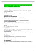 ULTIMATE A&plus; QUESTIONS AND ANSWERS FOR NURSING HOME ADMINISTRATION EXAM&period;