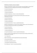 HMD 305 Exam 2 Questions and Answers Graded A&plus;