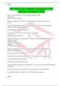 NR 325 Exam 2 Study Questions with Verified Solutions 2025
