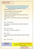 nonviolent crisis intervention CPI Questions and  Correct Detailed Answers &lpar;Verified Answers&rpar;  &vert;&vert;Already Graded A&plus;&vert;&vert;Newest Version