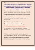 WGU D514 OA &sol;WGU D514 EXAM LATEST 2025 ACTUAL EXAM WITH  COMPLETE QUESTIONS AND CORRECT DETAILED ANSWERS &lpar;100&percnt;  VERIFIED ANSWERS&rpar; &vert;ALREADY GRADED A&plus;&vert; &vert;&vert;PROFESSOR  VERIFIED&vert;&vert; &vert;&vert;BRANDNEW&excl;&excl;&excl;&vert;&vert; 