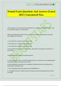 Nomad Exam Questions And Answers &vert;Latest 2025 &vert; Guaranteed Pass&period;