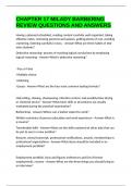 CHAPTER 17 MILADY BARBERING REVIEW QUESTIONS AND ANSWERS