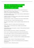 MILADY BARBERING 21 STATE BOARD PREPARATION AND LICENSING LAW Q&A
