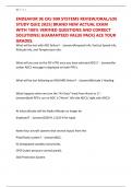 ENDEAVOR 9E CRJ 900 SYSTEMS REVIEW&sol;ORAL&sol;LOE STUDY QUIZ 2025&vert; BRAND NEW ACTUAL EXAM WITH 100&percnt; VERIFIED QUESTIONS AND CORRECT SOLUTIONS&vert; GUARANTEED VALUE PACK&vert; ACE YOUR GRADES&period;