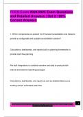 FCCS Exam 2024&sol;2025 Exam Questions  and Detailed Answers &vert; Get it 100&percnt;  Correct Answers