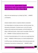 FCCS Review 2024&sol;2025 Exam  Questions and Corresponding Answers  with Surety of 100&percnt; Pass Mark 