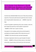 FCCS Review from Blamoun's Review  2024&sol;2025 Exam Questions and Detailed  Answers &vert; Get it 100&percnt; Correct Answers 