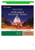 Test Bank for South-Western Federal Taxation 2025&colon; Individual Income Taxes 48e by &lpar;Young&rpar; &lpar;All Chapters 1 to 20 Covered&rpar;