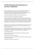 AASP 202 Exam Final Questions & Answers 2025&sol;2026 