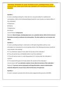 COMPLETE MATERNAL NEWBORN ATI EXAM GUIDE &sol;COMPREHENSIVE STUDY GUIDE&sol;ACTUAL EXAM QUESTIONS AND ANSWERS WITH RATIONALES&sol;GRADE A&plus; ASSURED