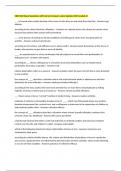 CRIM 260 Exam Questions with Correct Answers Latest Update 2025 Graded A&plus;