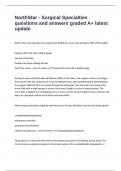 Surgical Specialties exam bundled well answered to pass &lpar;latest updated&rpar;