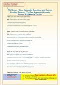 PAC Exam 1 Sims Cedarville Questions and Correct  Detailed Answers &lpar;Verified Answers&rpar; &vert;&vert;Already  Graded A&plus;&vert;&vert;Newest Version