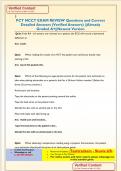 PCT NCCT EXAM REVIEW Questions and Correct  Detailed Answers &lpar;Verified Answers&rpar; &vert;&vert;Already  Graded A&plus;&vert;&vert;Newest Version