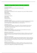Tenable SC Specialist Course &vert;&vert; Already Graded A&plus;&period;