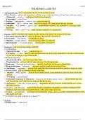 Exam 3 Study Guide NUR 210