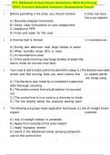 FF1 Wildland Actual Exam Questions With Reviewed  100&percnt; Correct Detailed Answers Guaranteed Pass&excl;&excl; 
