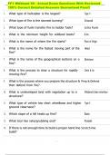 FF1 Wildland 50 - Actual Exam Questions With Reviewed  100&percnt; Correct Detailed Answers Guaranteed Pass&excl;