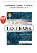 test bank Pharmacology for the primary care provider 5th edition by marilyn winterton edmunds Chapter 1 -73
