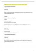ECON 2030 Test Questions with Correct Answers Latest Update 2025 Already Passed 