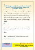 PHYS Straighterline Questions and Correct Detailed  Answers &lpar;Verified Answers&rpar; &vert;&vert;Already Graded  A&plus;&vert;&vert;Newest Version
