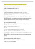 ECO 391 Exam 2 Questions with Correct Answers Latest Update 2025 Already Passed 