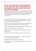 BIO 201 RIO SALADO EXAM 1 2025&vert; BRAND NEW ACTUAL EXAM WITH 100&percnt; VERIFIED QUESTIONS AND CORRECT SOLUTIONS&vert; GUARANTEED VALUE PACK&vert; ACE YOUR GRADES&period;