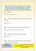 Structural Pest Control Board Branch 2 Field Rep Questions and Correct Detailed Answers &lpar;Verified  Answers&rpar; &vert;&vert;Already Graded A&plus;&vert;&vert;Newest Version