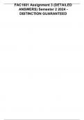 FAC1601 Assignment 2 &lpar;DETAILED ANSWERS&rpar; Semester 2 2025 - DISTINCTION GUARANTEED