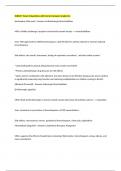 NUR417  Exam 2 Questions with Correct Answers Graded A&plus;
