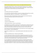 HSC 404  Final Exam Questions with Correct Answers Latest Update 2025-2026 Already Passed 