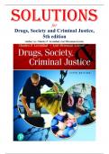 Solutions for Drugs&comma; Society and Criminal Justice 5th Edition by Charles Levinthal&comma; 9780135180037 &lpar;Covering Chapters 1-16&rpar;
