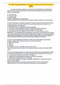 ATI RN Targeted Medical Surgical Immune Online Practice 2019