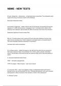NBME - NEW TESTS QUESTIONS WITH DETAILED VERIFIED ANSWERS &lpar;100&percnt; CORRECT ANSWERS&rpar; &sol;ALREADY GRADED A&plus;