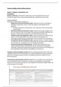 Samenvatting module 1 t&sol;m 5 &lpar;&plus;hoofdstukken uit Blumberg&excl;&rpar;&semi; Tentamnestof