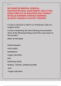 RN TARGETED MEDICAL SURGICAL  GASTROINTESTINAL EXAM NEWEST 2025 ACTUAL  EXAM COMPLETE 60 QUESTIONS AND CORRECT  DETAILED ANSWERS &lpar;VERIFIED ANSWERS&rpar;  &vert;ALREADY GRADED A&plus;&vert;&vert;LATEST VERSION&excl;&excl;