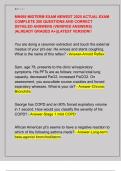 MN568 MIDTERM EXAM NEWEST 2025 ACTUAL EXAM  COMPLETE 200 QUESTIONS AND CORRECT  DETAILED ANSWERS &lpar;VERIFIED ANSWERS&rpar;  &vert;ALREADY GRADED A&plus;&vert;&vert;LATEST VERSION&excl;&excl;