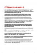 IFPO Exam &lpar;Law & Justice 2&rpar; Questions and Answers 2025&sol;2026&period;