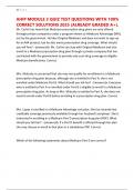 AHIP MODULE 3 QUIZ TEST QUESTIONS WITH 100&percnt; CORRECT SOLUTIONS 2025 &lpar;ALREADY GRADED A&plus;&rpar;&period;
