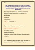 RAD 105 EXAM LATEST 2025 ACTUAL EXAM WITH COMPLETE  QUESTIONS AND CORRECT DETAILED ANSWERS &lpar;100&percnt; VERIFIED  ANSWERS&rpar; &vert;ALREADY GRADED A&plus;&vert; &vert;&vert;PROFESSOR VERIFIED&vert;&vert;  &vert;&vert;BRANDNEW&excl;&excl;&excl;&vert;&vert; 